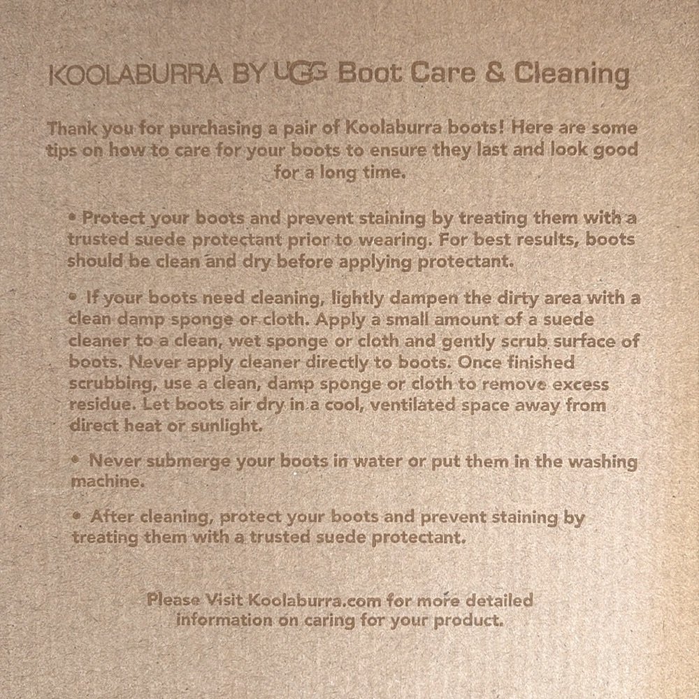NIB [Koolaburra By UGG] Koola Ultra Mini Brown Winter Boots Women’s/Big Kids 5 - Picture 11 of 13